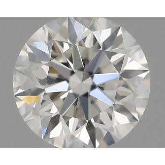 0.5 Carat Round F VS1 EX IGI Natural Diamond