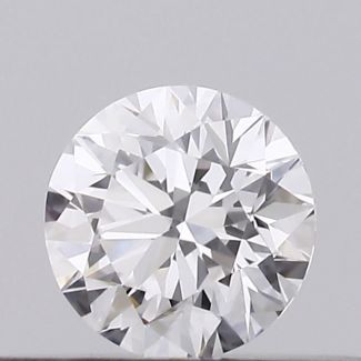 0.21 Carat Round D SI1 EX GIA Natural Diamond