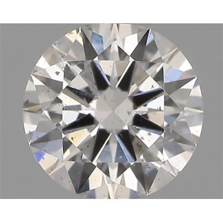 0.32 Carat Round G SI1 VG EX GIA Natural Diamond