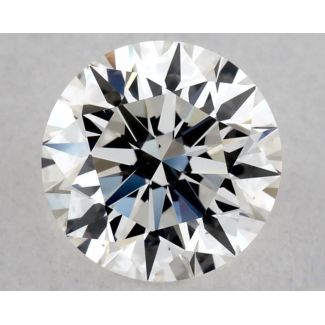 0.56 Carat Round G VS1 EX GIA Natural Diamond