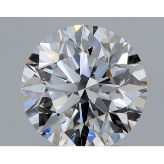 1.7 Carat Round E VS1 EX GIA Natural Diamond