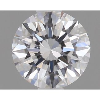 0.33 Carat Round D IF EX GIA Natural Diamond