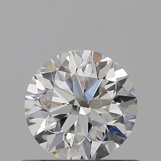 0.5 Carat Round E SI1 VG EX GIA Natural Diamond