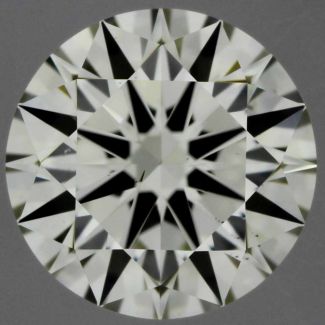 0.41 Carat Round K VS2 EX GIA Natural Diamond