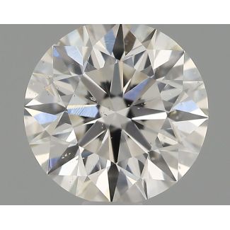 0.73 Carat Round G SI2 EX VG GIA Natural Diamond