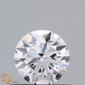 0.5 Carat Round E SI1 VG EX GIA Natural Diamond