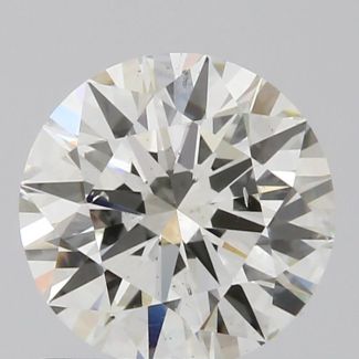 1.06 Carat Round H SI1 EX IGI Natural Diamond