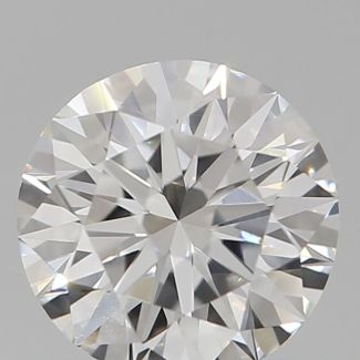 0.4 Carat Round F VVS1 EX GIA Natural Diamond