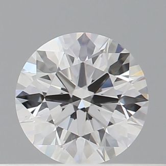 0.35 Carat Round D VVS1 EX GIA Natural Diamond