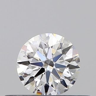 0.31 Carat Round D VVS1 EX GIA Natural Diamond