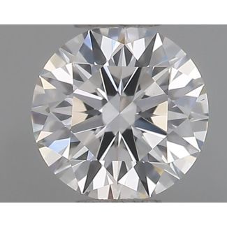 0.55 Carat Round E VS1 EX GIA Natural Diamond