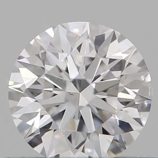 0.4 Carat Round D SI1 VG EX GIA Natural Diamond