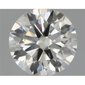 0.70 Carat Round H VS1 EX IGI Natural Diamond