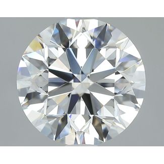 2.5 Carat Round H VS1 EX GIA Natural Diamond