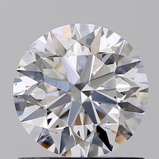 0.80 Carat Round D SI1 VG GIA Natural Diamond