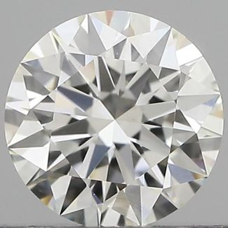 0.45 Carat Round H IF EX GIA Natural Diamond