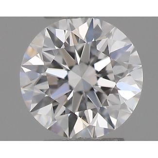 0.19 Carat Round D IF EX GIA Natural Diamond