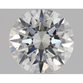 0.5 Carat Round G VS2 EX GIA Natural Diamond