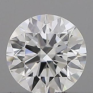 0.2 Carat Round E VVS2 EX GIA Natural Diamond