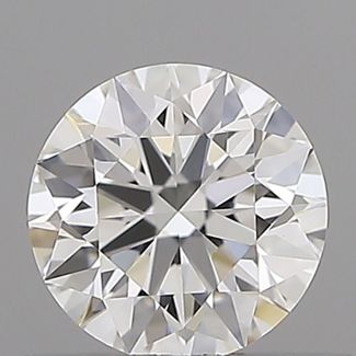 0.37 Carat Round D VVS1 EX GIA Natural Diamond