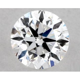 0.4 Carat Round D VVS2 VG EX GIA Natural Diamond