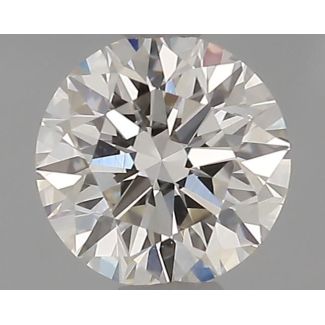 0.5 Carat Round H VS1 EX VG GIA Natural Diamond