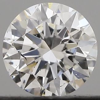 0.41 Carat Round D SI1 EX GIA Natural Diamond