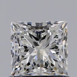 0.70 Carat Princess H VS2 - EX VG GIA Natural Diamond