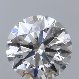 0.6 Carat Round I IF EX GIA Natural Diamond