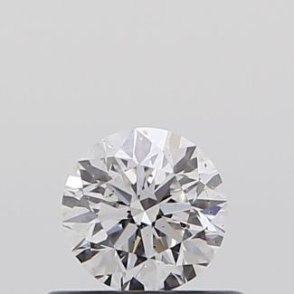 0.40 Carat Round D SI1 VG EX GIA Natural Diamond