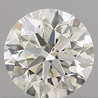 0.71 Carat Round H SI1 VG EX IGI Natural Diamond