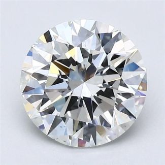 1.72 Carat Round G VS2 VG GD GIA Natural Diamond