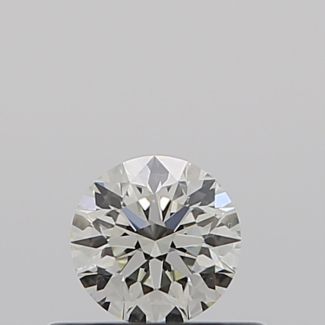 0.30 Carat Round J VVS2 EX GIA Natural Diamond