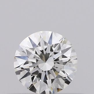 0.3 Carat Round H VVS2 EX VG GIA Natural Diamond