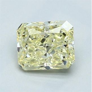 1.15 Carat Radiant Yellow VVS2 - VG GIA Natural Diamond