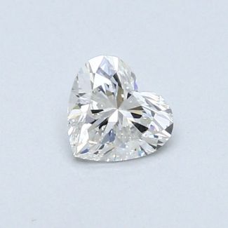 0.33 Carat Heart F VVS1 - EX GIA Natural Diamond