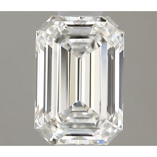 0.5 Carat Emerald E VVS2 - EX VG GIA Natural Diamond