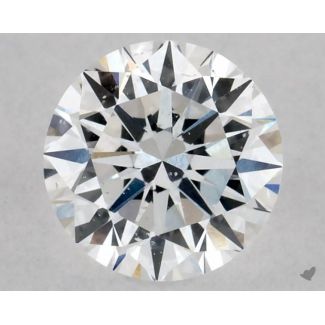 0.4 Carat Round D SI2 VG EX GIA Natural Diamond