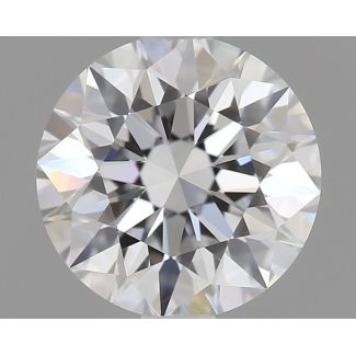 0.7 Carat Round F VS1 EX GIA Natural Diamond