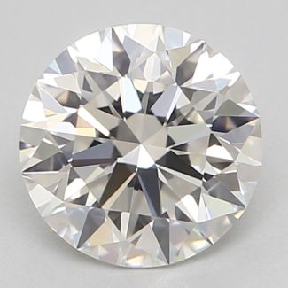 0.74 Carat Round G VVS1 EX GIA Natural Diamond