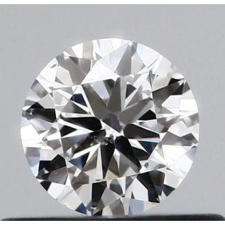 0.31 Carat Round F SI2 GD EX VG IGI Natural Diamond