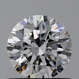 0.6 Carat Round E VS2 EX GIA Natural Diamond