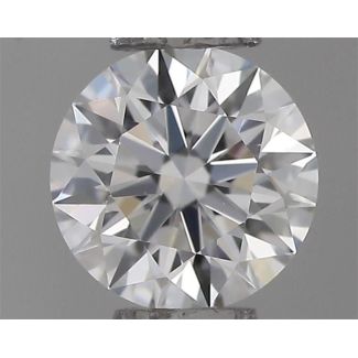 0.22 Carat Round E VVS1 EX VG GIA Natural Diamond