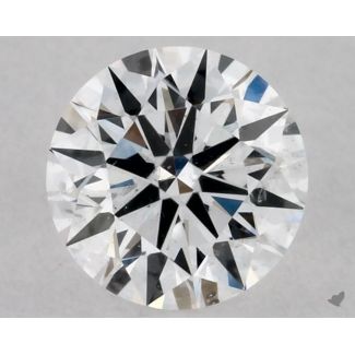 0.3 Carat Round D SI2 EX GIA Natural Diamond