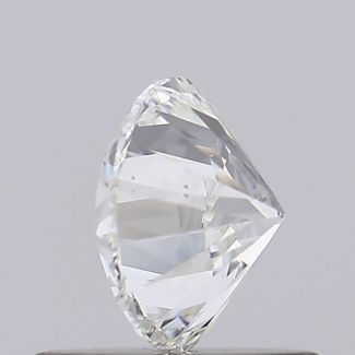 0.6 Carat Round F VS2 EX GIA Natural Diamond