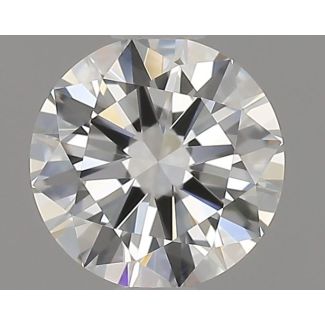 0.5 Carat Round H VVS1 EX GD GIA Natural Diamond