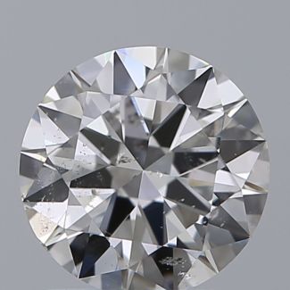 1.00 Carat Round F SI2 EX GIA Natural Diamond