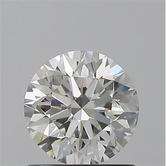 1.00 Carat Round H VS2 EX VG GIA Natural Diamond