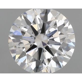 0.5 Carat Round E SI1 EX GIA Natural Diamond