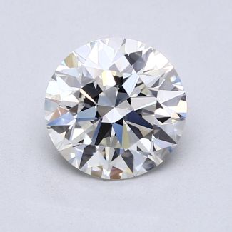 2.5 Carat Round I VVS1 EX GIA Natural Diamond